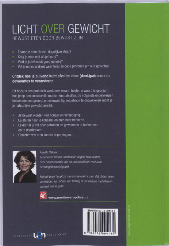 Licht over gewicht achterkant