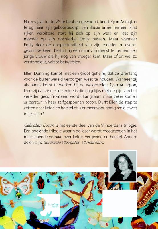 Gebroken cocon / Vlinderdans / 1 achterkant