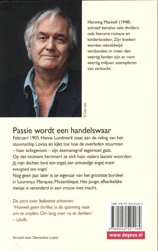 De geschiedenis van een gevallen engel achterkant