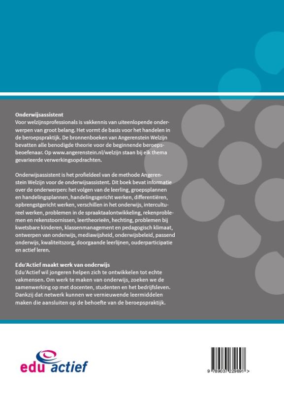 Angerenstein Welzijn  -   Onderwijsassistent achterkant