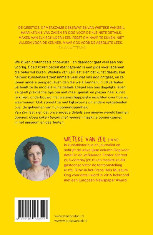 Goed kijken begint met negeren achterkant