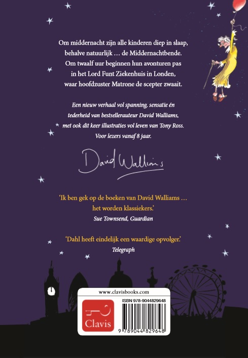 De middernachtbende achterkant