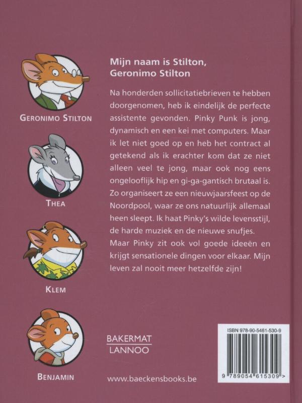 Mijn naam is Stilton, Geronimo Stilton / Geronimo Stilton / 1 achterkant