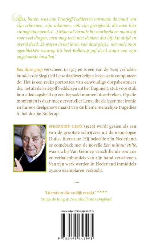 Een dure grap achterkant