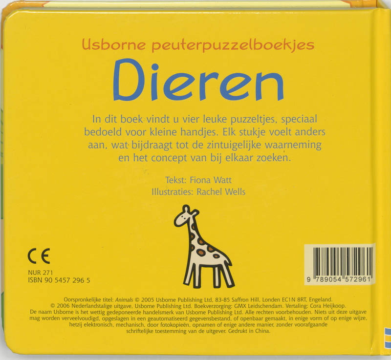 Dieren achterkant