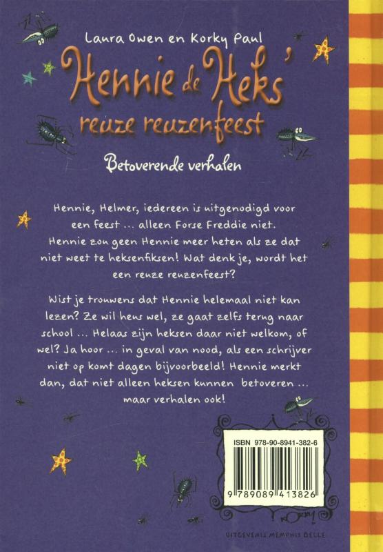 Reuze reuzenfeest / Hennie de Heks achterkant