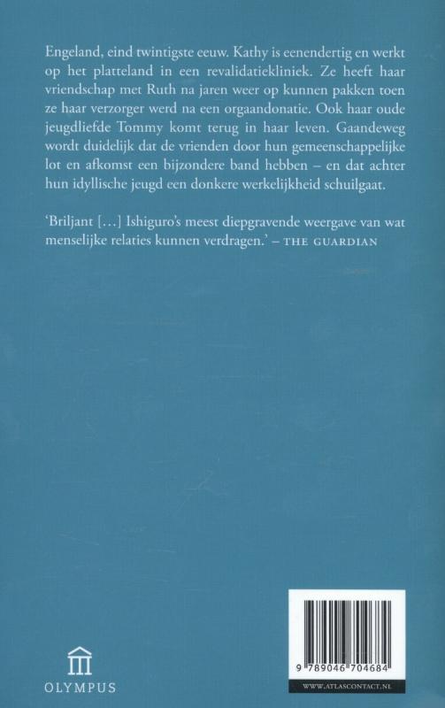 Laat me nooit alleen achterkant