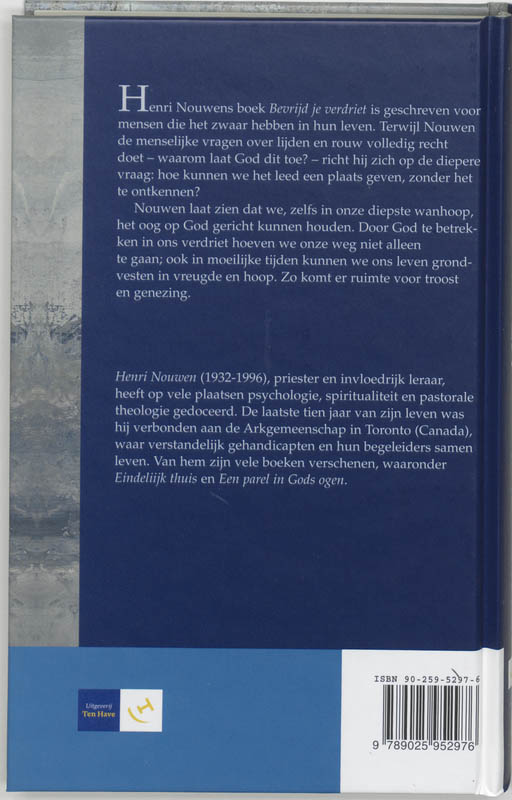 Bevrijd je verdriet achterkant