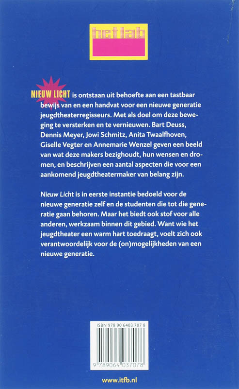 Nieuw Licht achterkant