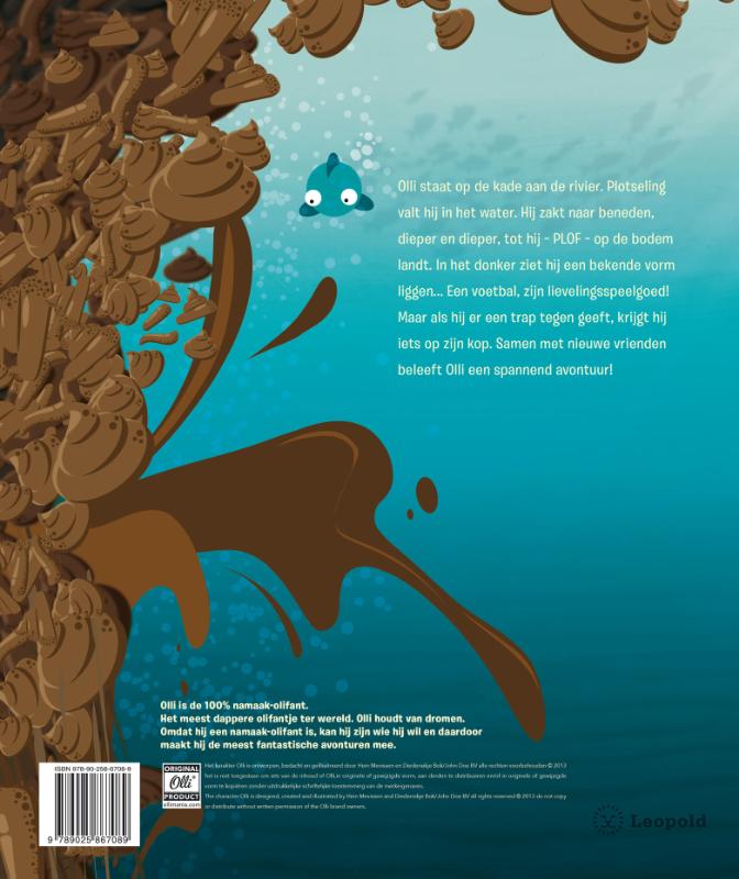 Olli en het poepkanon achterkant