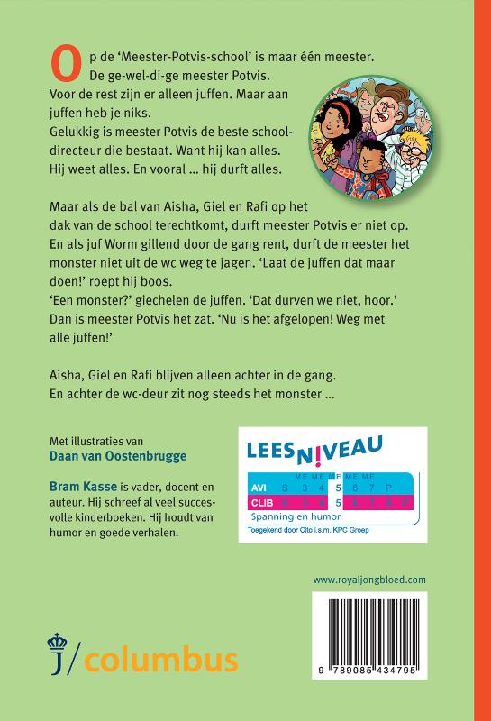 Het poepiemonster achterkant