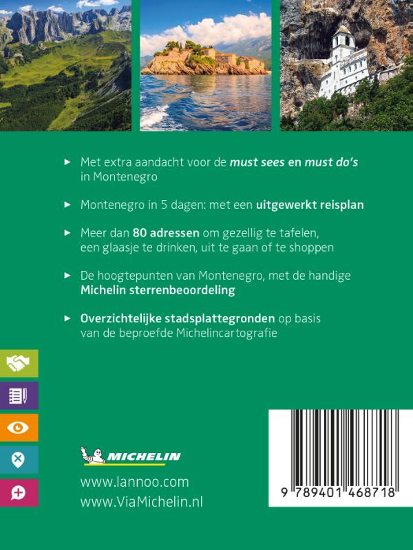 De Groene Reisgids Weekend - Montenegro achterkant