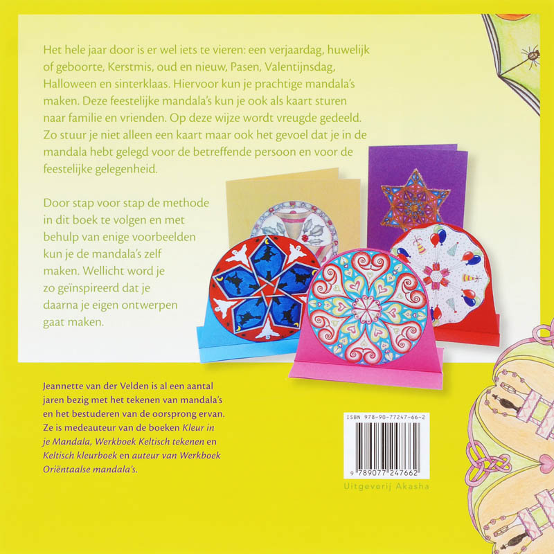 Feestmandala's achterkant