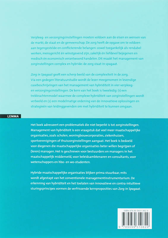 Zorg In Spagaat achterkant