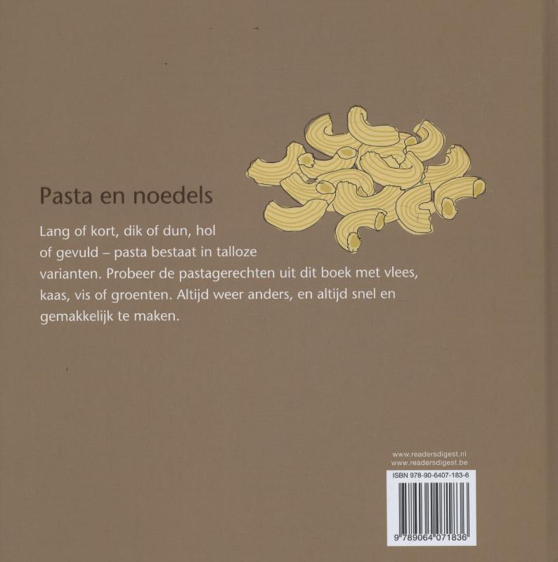 Pasta en noedels / Koken in 30 minuten achterkant