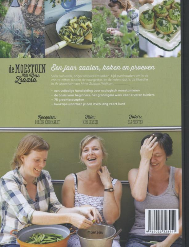 De moestuin van Mme Zsazsa achterkant