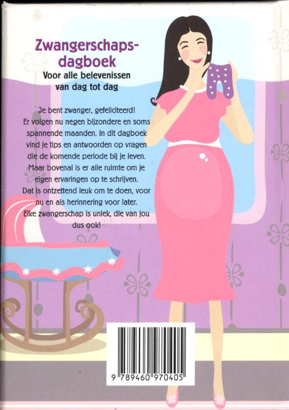 ZWANGERSCHAPSDAGBOEK achterkant