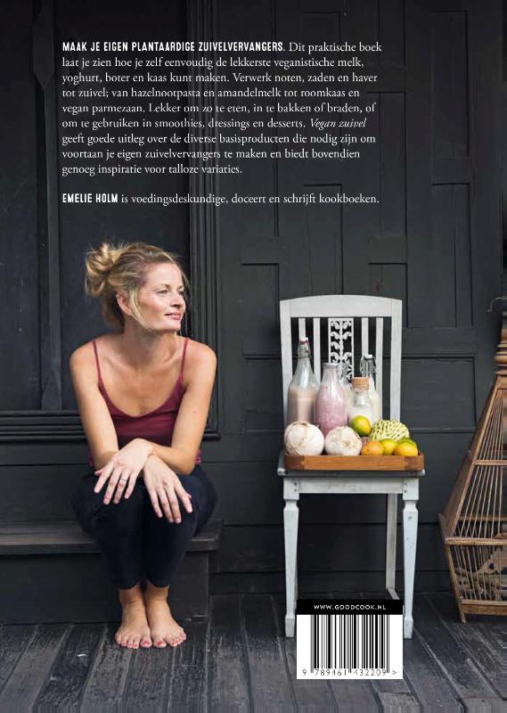 Vegan zuivel achterkant