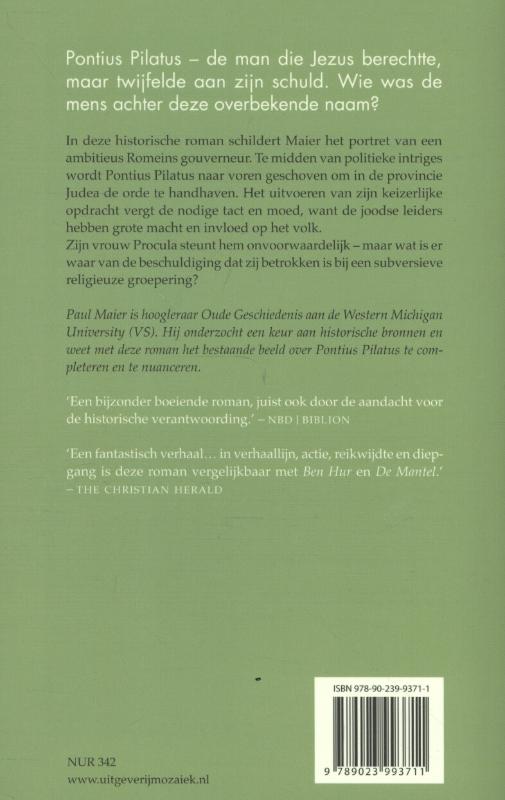 Pontius pilatus achterkant