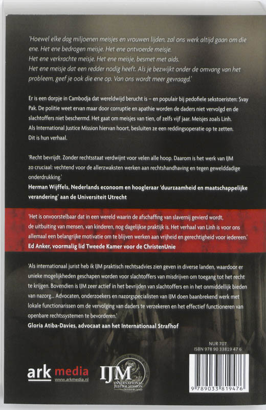 Vrijheid voor Linh achterkant