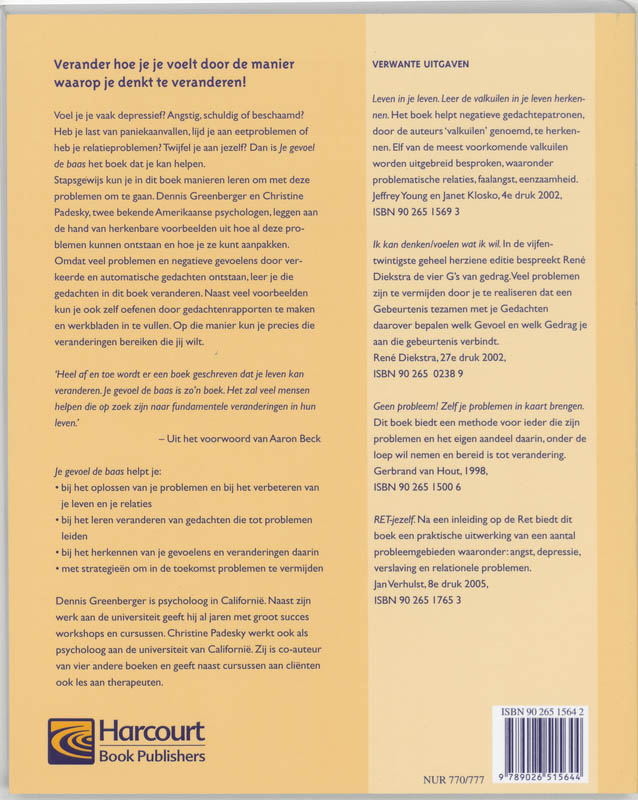 Je gevoel de baas achterkant