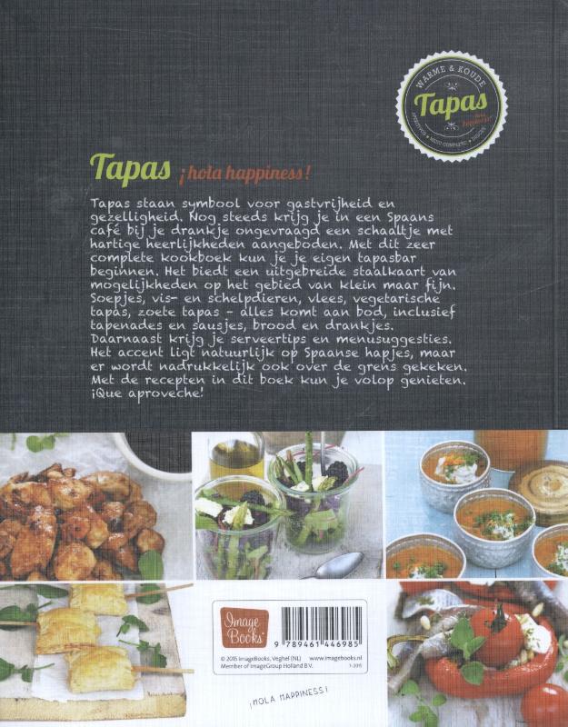 Warme en koude tapas achterkant