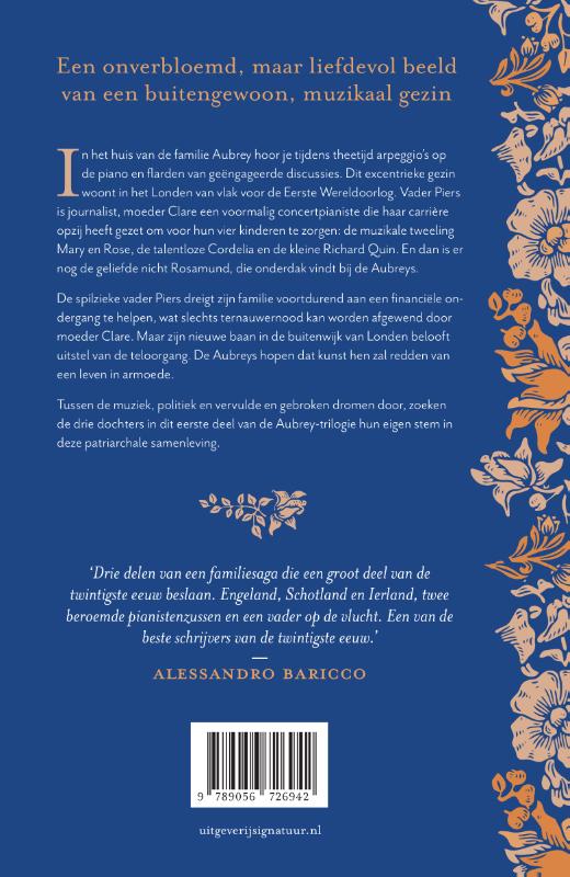 De familie Aubrey / Aubrey / 1 achterkant