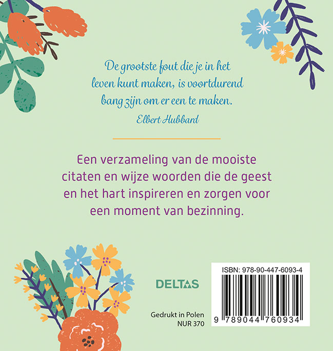 Wijsheid - Mooie gedachten en citaten voor elke dag achterkant