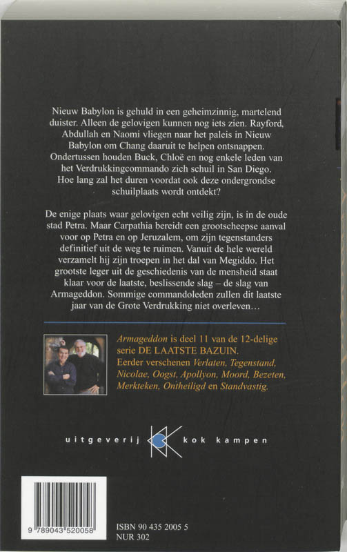 Armageddon / 11 Laatste Bazuin achterkant