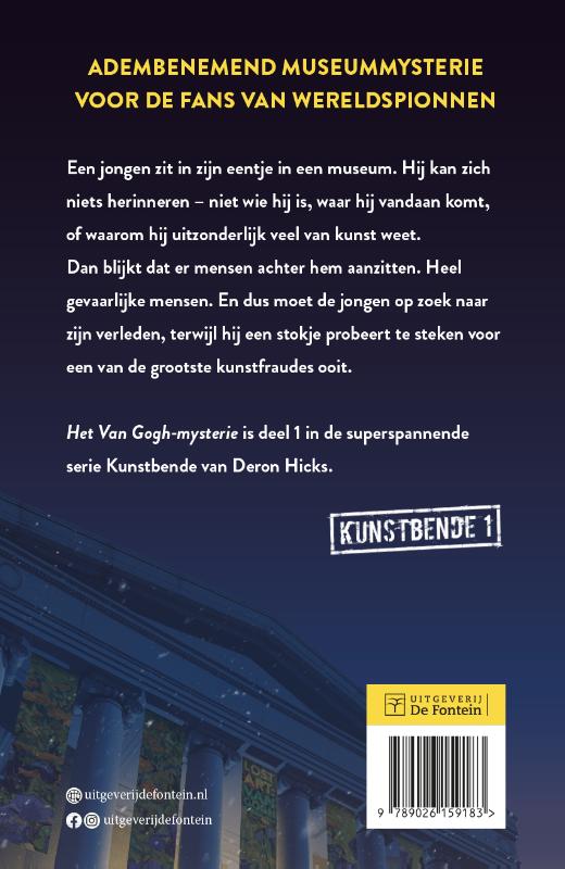 Kunstbende 1 - Het Van Gogh-mysterie achterkant