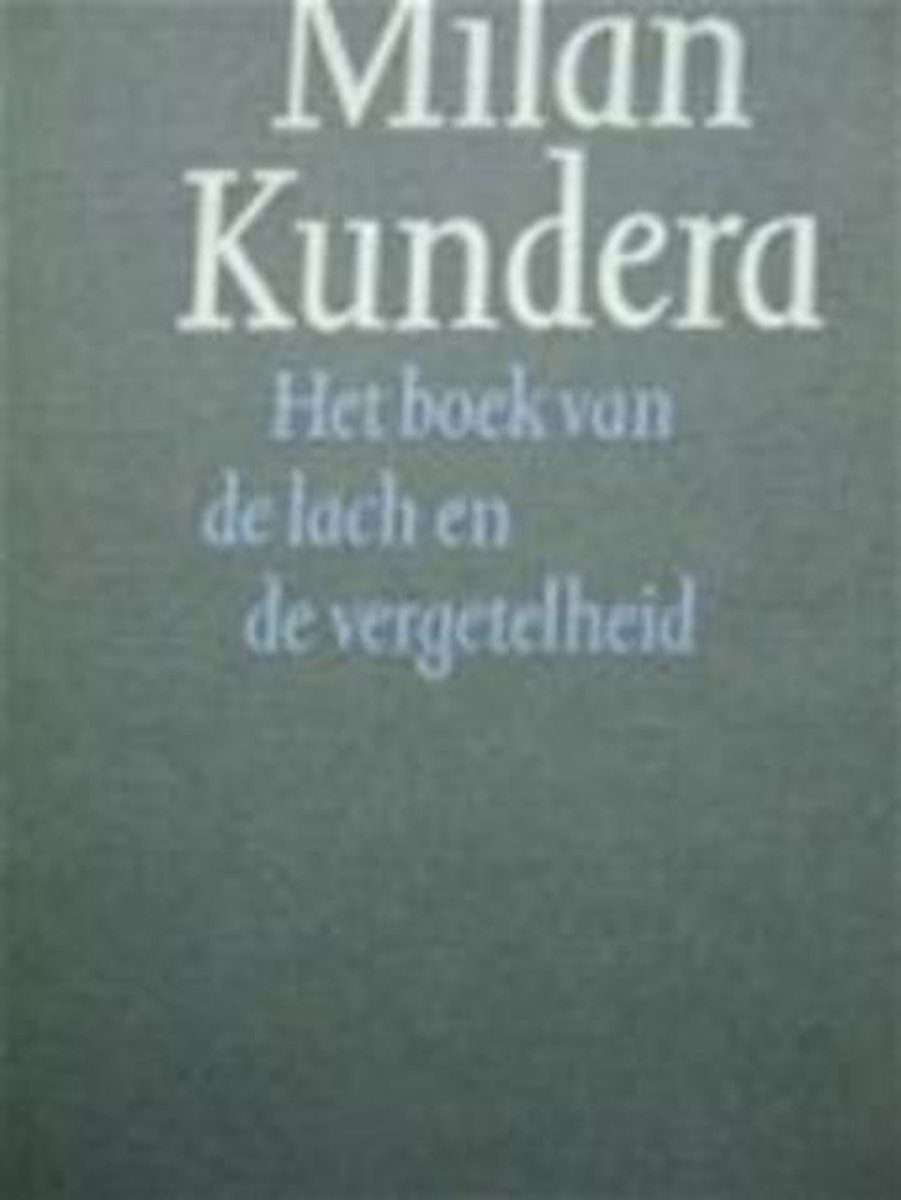 Boek van de lach en de vergetelheid