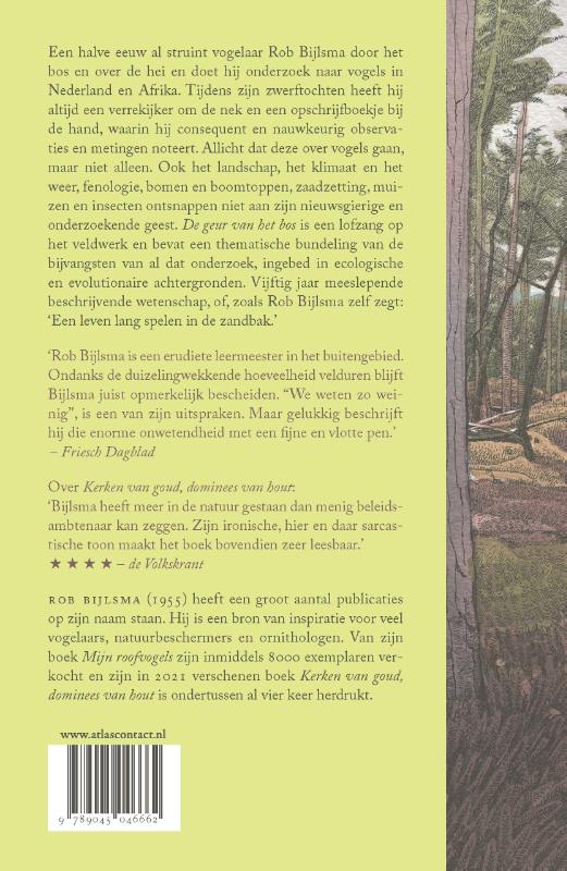 De geur van het bos achterkant