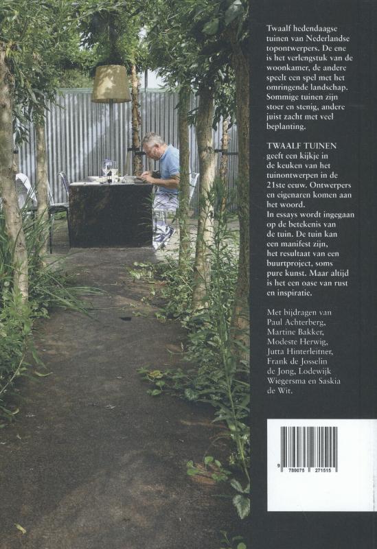 Twaalf tuinen achterkant