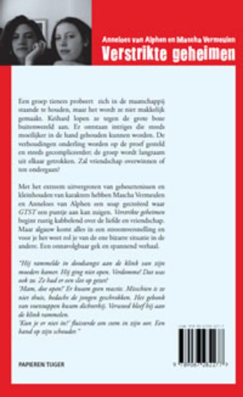 Verstrikte Geheimen achterkant