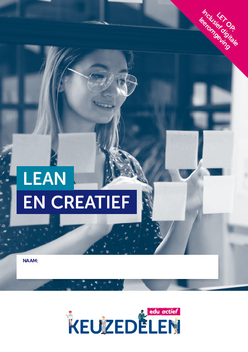 Keuzedeel  -   Keuzedeel Lean en Creatief folio 19/20