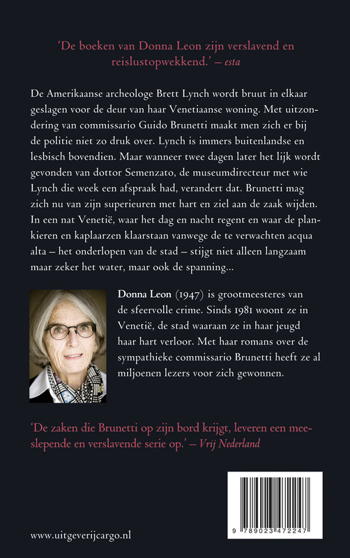 Acqua alta / Guido Brunetti / 5 achterkant