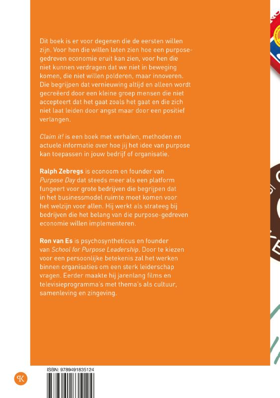 Claim it! / Moderne visies achterkant