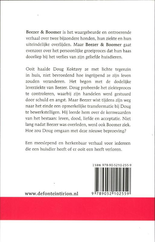 Beezer & Boomer achterkant