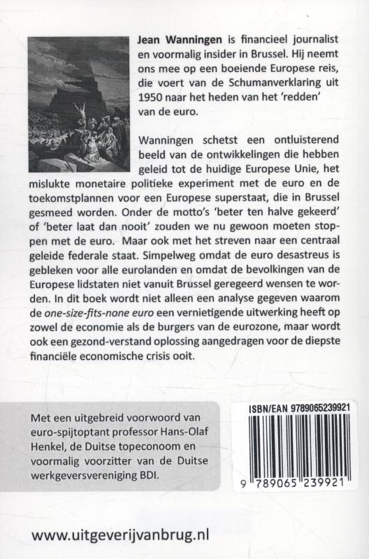 Het eurobedrog achterkant