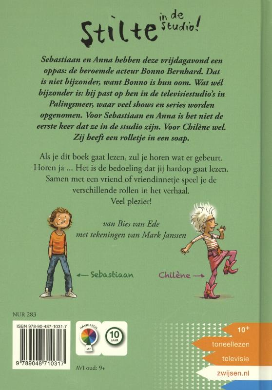 Stilte in de studio / Toneellezen achterkant