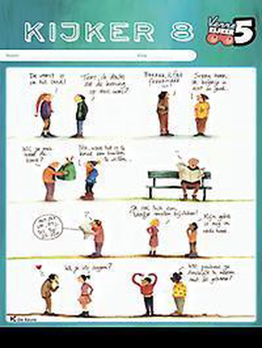 Verrekijker 5 taal / werkkatern 8