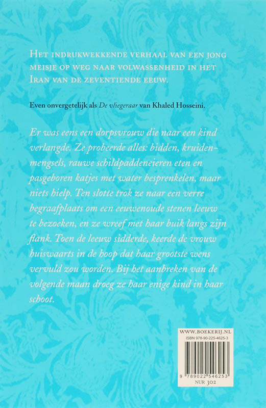 Dochter van Isfahan achterkant
