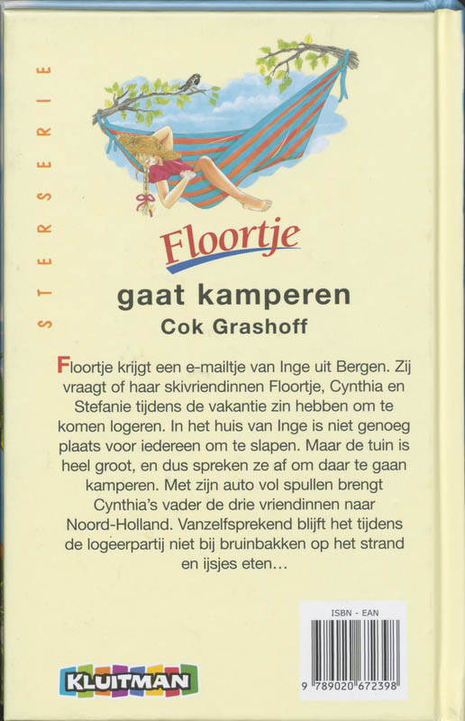 Floortje Gaat Kamperen achterkant