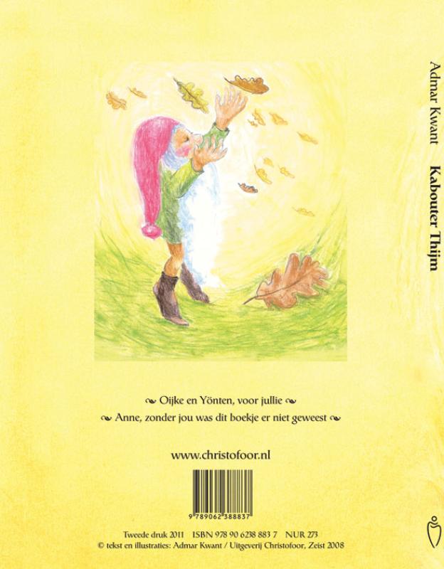 Kabouter Thijm / Kabouter Thijm achterkant