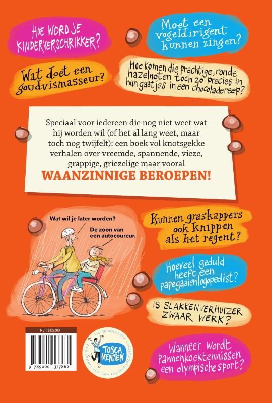 De chocoladetandarts achterkant