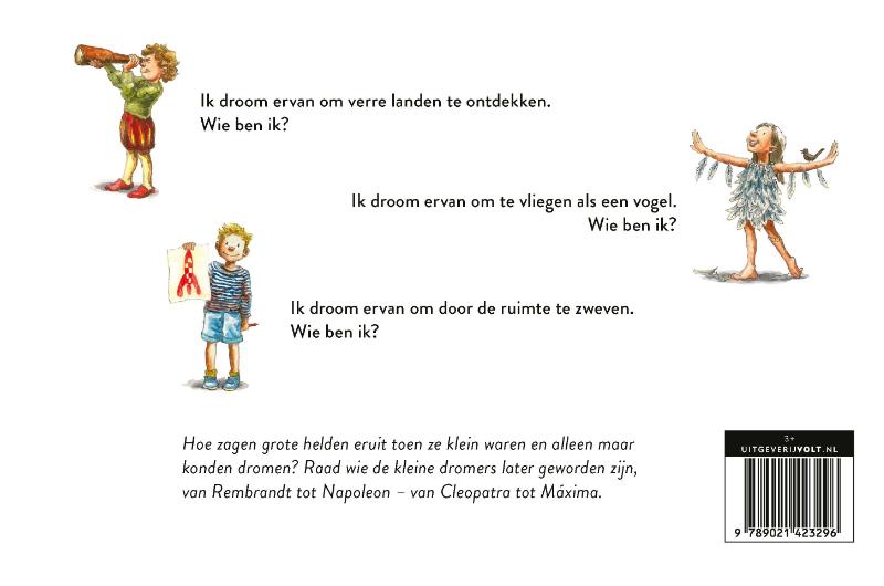 Wie ben ik? achterkant