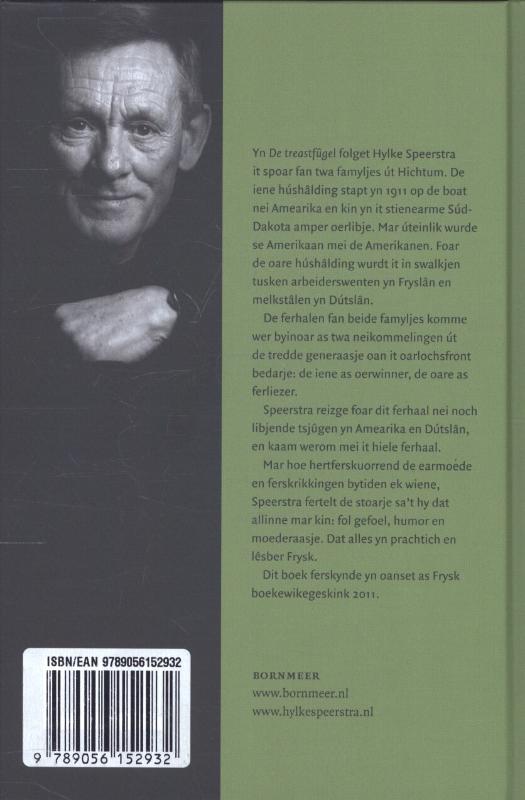 De treastfugel achterkant