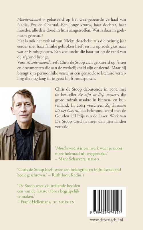 Moedermoord achterkant