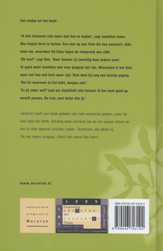 Valse start / De nieuwe Maretak achterkant