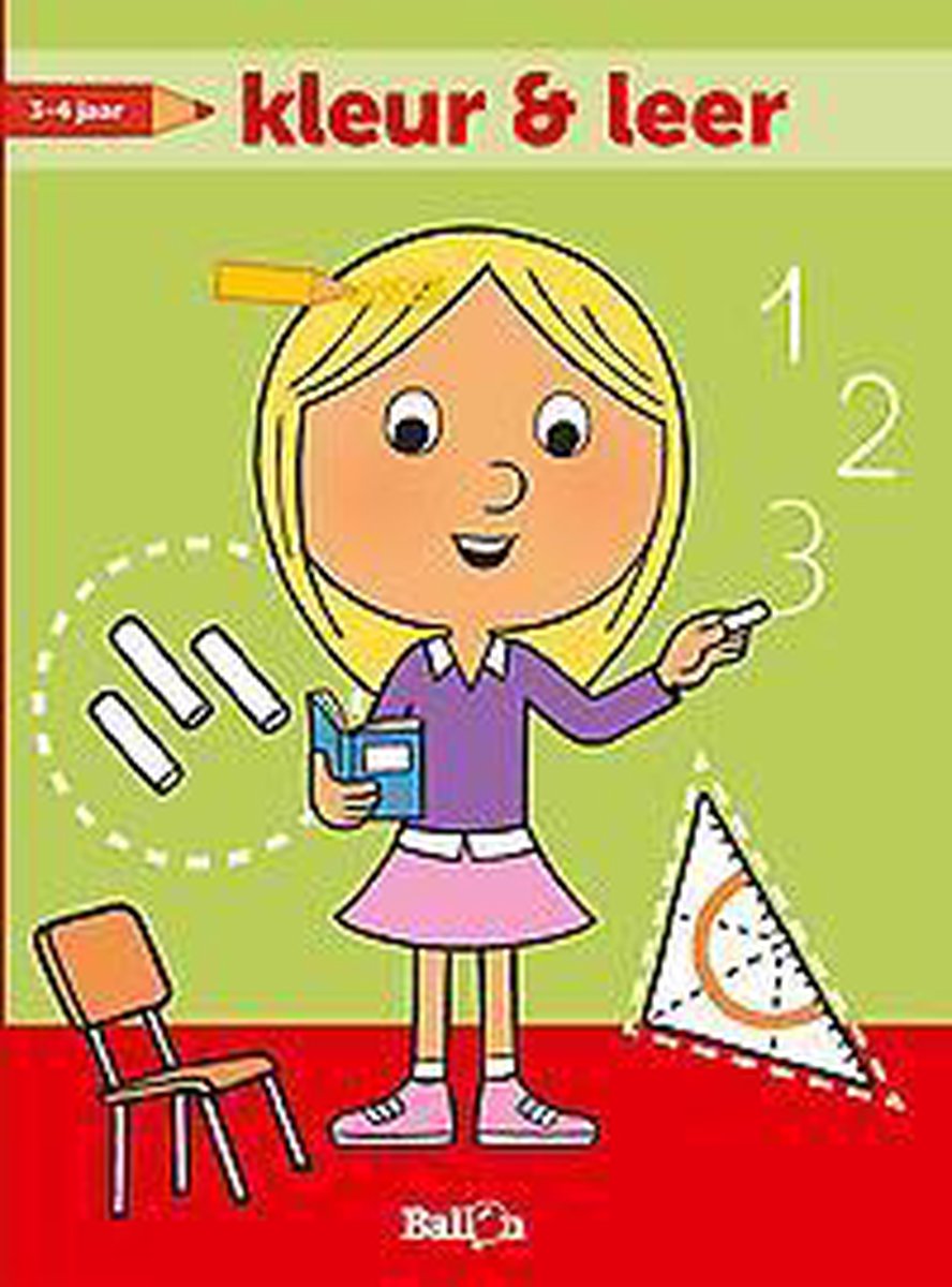 Kleur en leer (3-4 jaar) juf / Kleur en leer / 0